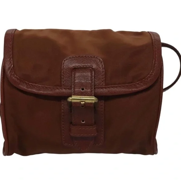 Vintage Prada Brown nylon waist Bag - Picture 10 of 13